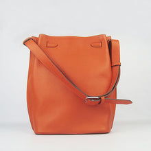 Load image into Gallery viewer, Hermes Nappa Leather Shoulder Bag H2804 orange Silver
