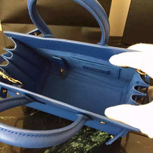 Load image into Gallery viewer, Yves Saint Laurent Nano Sac De Jour Bag In Blue Leather
