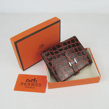 Load image into Gallery viewer, Hermes Wallet H006 Ladies Wallet Crocodile
