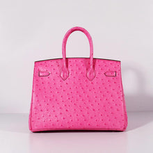 Load image into Gallery viewer, Hermes Birkin 35cm Ostrich Leather Bag Rose Gold
