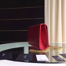 Load image into Gallery viewer, Yves Saint Laurent Medium Monogram Satchel In Red Leather
