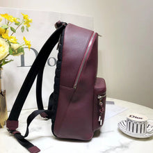 Load image into Gallery viewer, Dior Rider Rucksack Backpack In Burgundy Calfskin

