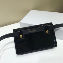 Load image into Gallery viewer, Dior Saddle Belt Bag In Black Patent Leather
