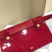 Load image into Gallery viewer, Dior Saddle Belt Bag In Red Patent Leather
