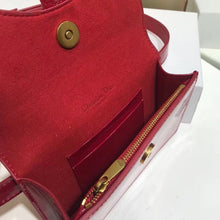 Load image into Gallery viewer, Dior Saddle Belt Bag In Red Patent Leather
