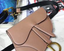 Load image into Gallery viewer, Dior Saddle Belt Bag In Powder Smooth Calfskin
