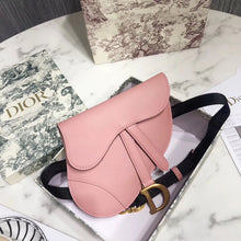 Load image into Gallery viewer, Dior Saddle Belt Bag In Powder Grained Calfskin

