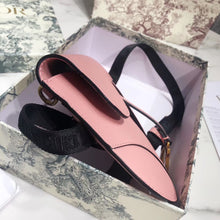 Load image into Gallery viewer, Dior Saddle Belt Bag In Powder Grained Calfskin
