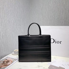 Load image into Gallery viewer, Dior Book Tote In Black Smooth Calfskin
