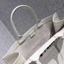 Load image into Gallery viewer, Dior Surrealism Book Tote In White Printed Calfskin

