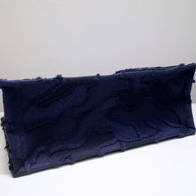 Load image into Gallery viewer, Dior Book Tote Bag In Blue Camouflage Embroidered Canvas
