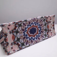 Load image into Gallery viewer, Dior Book Tote Bag Embroidered KaleiDiorscopic
