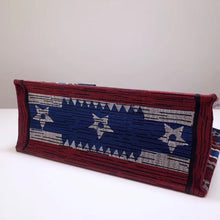 Load image into Gallery viewer, Dior Book Tote Bag In American Flag Embroidered Canvas

