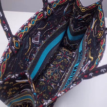 Load image into Gallery viewer, Dior Flowers And Hearts Book Tote In Multicolor Canvas
