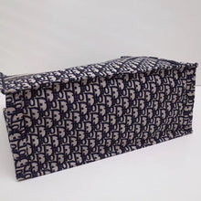 Load image into Gallery viewer, Dior Embroidered Book Tote In Oblique Canvas
