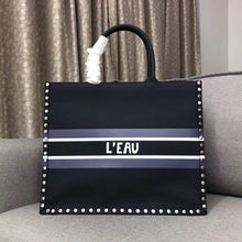 Load image into Gallery viewer, Dior Book Tote In Multicolor Water Element Hand-painted
