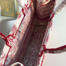 Load image into Gallery viewer, Dior Book Tote Bag In Hydrangea Flowers Embroidered Canvas
