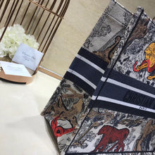 Load image into Gallery viewer, Dior Book Tote Bag In Multicolour Toile De Jouy
