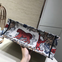 Load image into Gallery viewer, Dior Book Tote Bag In Multicolour Toile De Jouy
