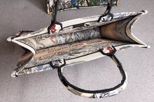 Load image into Gallery viewer, Dior Book Tote Bag In Denim Blue Toile De Jouy Tropicalia
