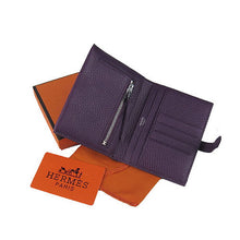 Load image into Gallery viewer, Hermes Wallet H006 Ladies Wallet Purple
