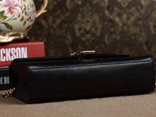 Load image into Gallery viewer, Yves Saint Laurent Small Monogramme Satchel In Black Matelasse Leather
