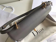 Load image into Gallery viewer, Dior Cest Dior Flap Bag In Grey Calfskin
