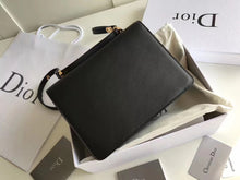 Load image into Gallery viewer, Dior Cest Dior Flap Bag In Black Calfskin
