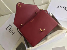 Load image into Gallery viewer, Dior Cest Dior Flap Bag In Red Calfskin
