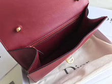 Load image into Gallery viewer, Dior Cest Dior Flap Bag In Red Calfskin
