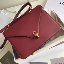 Load image into Gallery viewer, Dior Cest Dior Flap Bag In Red Calfskin
