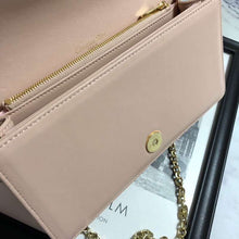 Load image into Gallery viewer, Dior Lady Dior Clutch With Chain In Nude Lambskin
