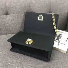 Load image into Gallery viewer, Dior Diorama Flap Bag In Noir Grained Calfskin
