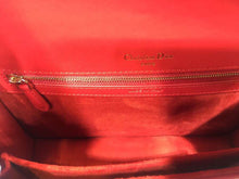 Load image into Gallery viewer, Dior Diorama Bag In Red Eyelets Lambskin
