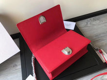 Load image into Gallery viewer, Dior Diorama Flap Bag In Red Grained Calfskin

