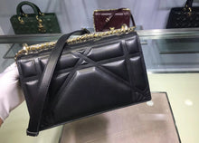 Load image into Gallery viewer, Dior Black Diorama Lambskin Bag With Large Cannage Motif
