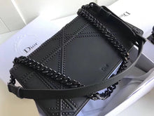 Load image into Gallery viewer, Dior Studded Diorama Ultra Matt So Black Bag
