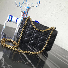 Load image into Gallery viewer, Dior Small Dioraddict Flap Bag In Black Lambskin

