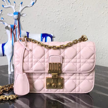 Load image into Gallery viewer, Dior Small Dioraddict Flap Bag In Pink Lambskin
