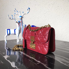 Load image into Gallery viewer, Dior Small Dioraddict Flap Bag In Red Lambskin
