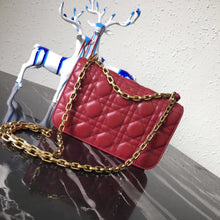 Load image into Gallery viewer, Dior Small Dioraddict Flap Bag In Red Lambskin
