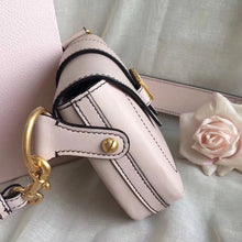 Load image into Gallery viewer, Dior D-Fence Saddle Bag In Ivory Calfskin
