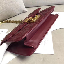 Load image into Gallery viewer, Dior Dioraddict Flap Bag In Bordeaux Lambskin
