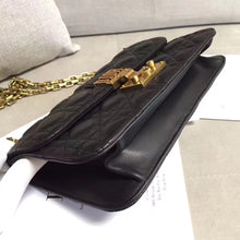 Load image into Gallery viewer, Dior Dioraddict Flap Bag In Black Lambskin
