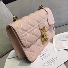 Load image into Gallery viewer, Dior Dioraddict Flap Bag In Pink Lambskin
