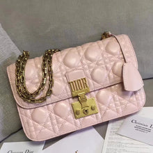 Load image into Gallery viewer, Dior Dioraddict Flap Bag In Pink Lambskin
