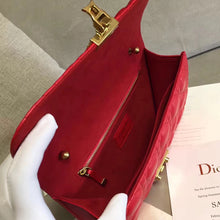 Load image into Gallery viewer, Dior Dioraddict Flap Bag In Red Lambskin
