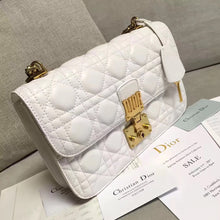 Load image into Gallery viewer, Dior Dioraddict Flap Bag In White Lambskin

