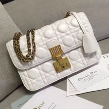 Load image into Gallery viewer, Dior Dioraddict Flap Bag In White Lambskin
