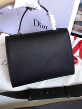 Load image into Gallery viewer, Dior DiorAddict Tote Bag In Black Grained Leather
